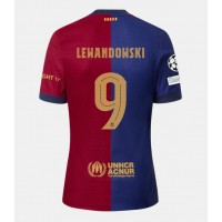 Billiga Barcelona Robert Lewandowski #9 Hemma fotbollskläder 2024-25 Kortärmad